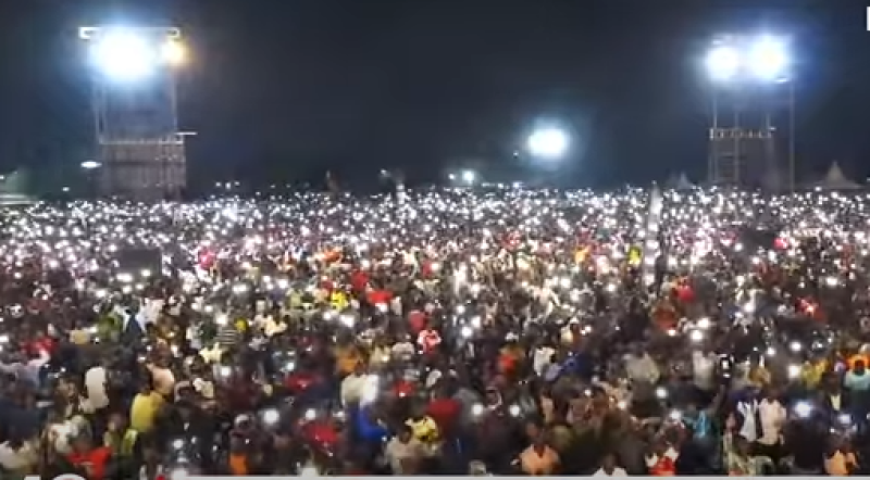 Independence Night Prayer Draws Massive Crowds to Kololo Kampala, Uganda